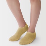 紳士　足なり直角　パイル編み　スニーカーイン（無地）