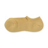 紳士　足なり直角　パイル編み　スニーカーイン（無地）