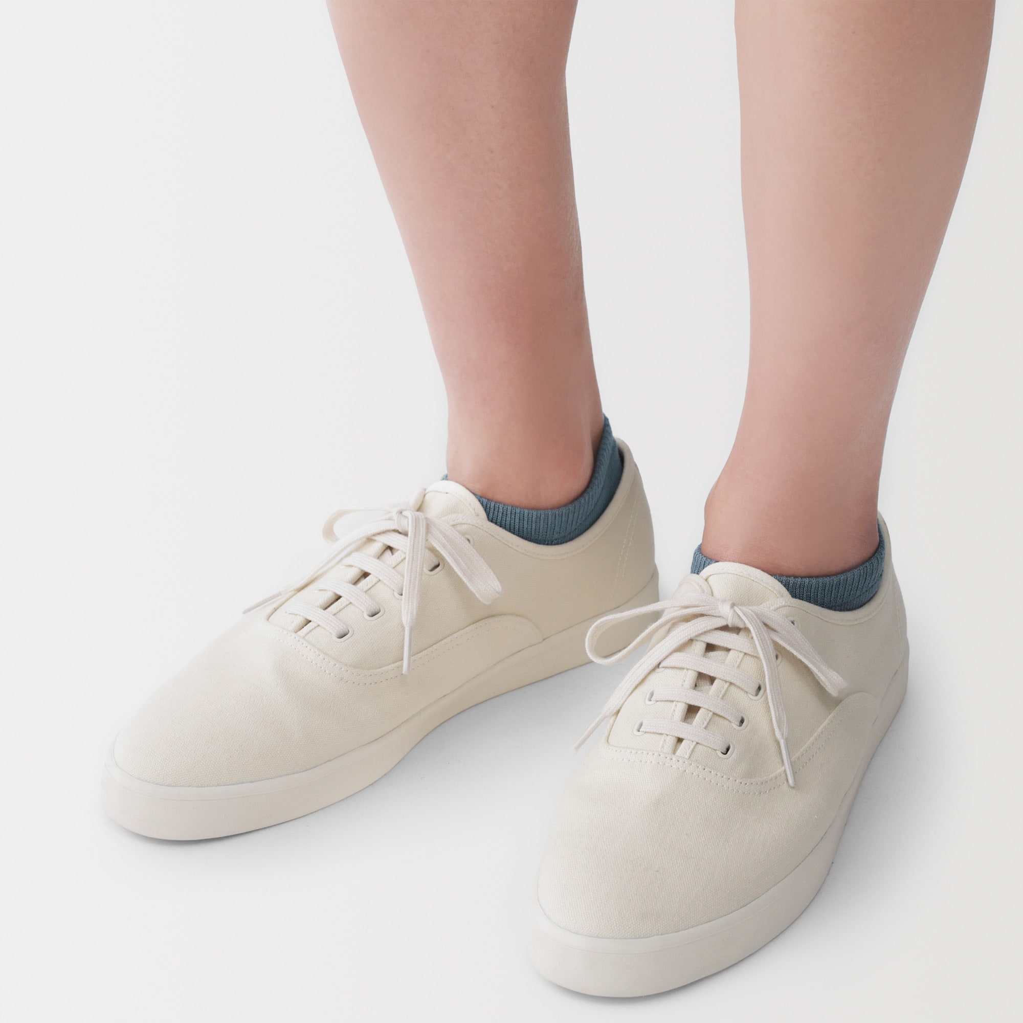 紳士　足なり直角　パイル編み　スニーカーイン（無地）