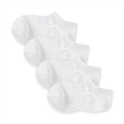 紳士　足なり直角　スニーカーイン（４足組）