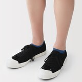 紳士　足なり直角　さらっと綿　スニーカーイン