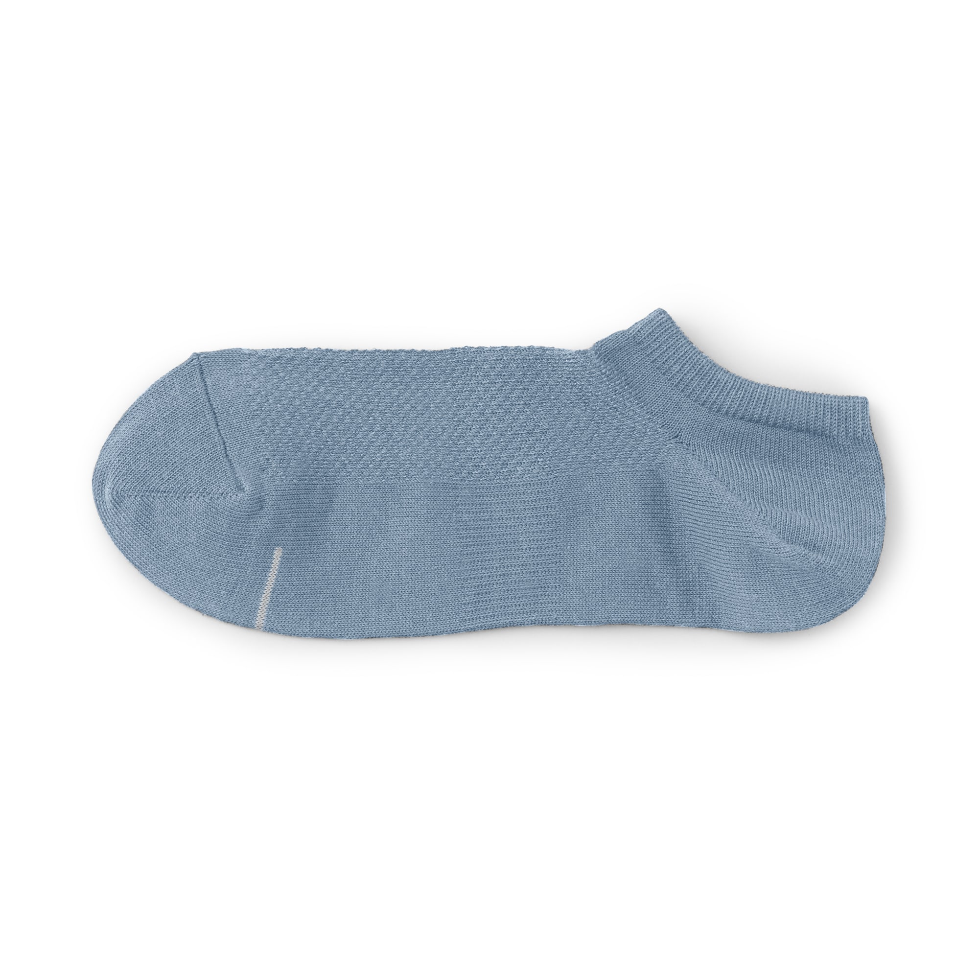 紳士　足なり直角　さらっと綿　スニーカーイン