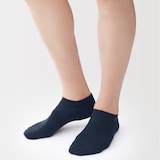 紳士　足なり直角　さらっと綿　スニーカーイン