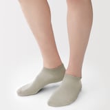 紳士　足なり直角　さらっと綿　スニーカーイン