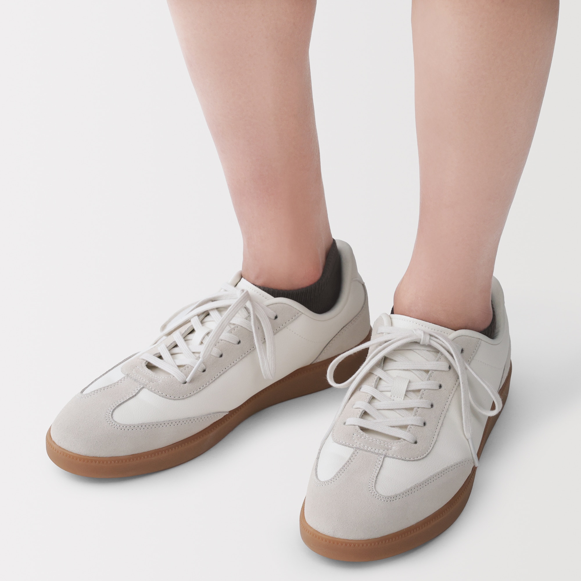 紳士　足なり直角　スニーカーイン　※再生コットン