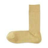 紳士　足なり直角　ズレ落ちにくいリブ編み靴下