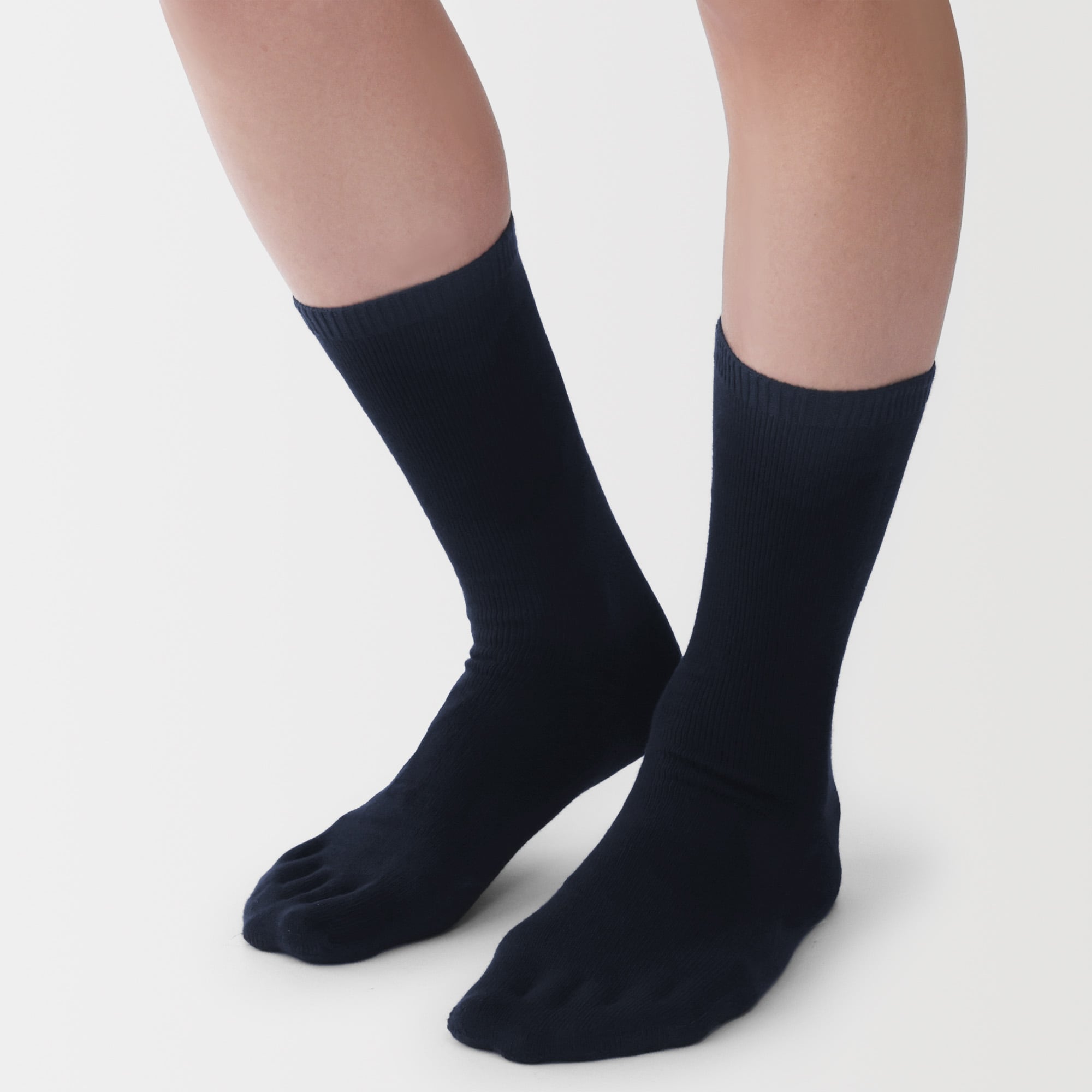 紳士　足なり直角　隠れ５本指靴下