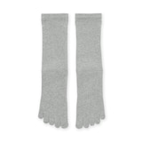 紳士　足なり直角　５本指靴下　※再生コットン