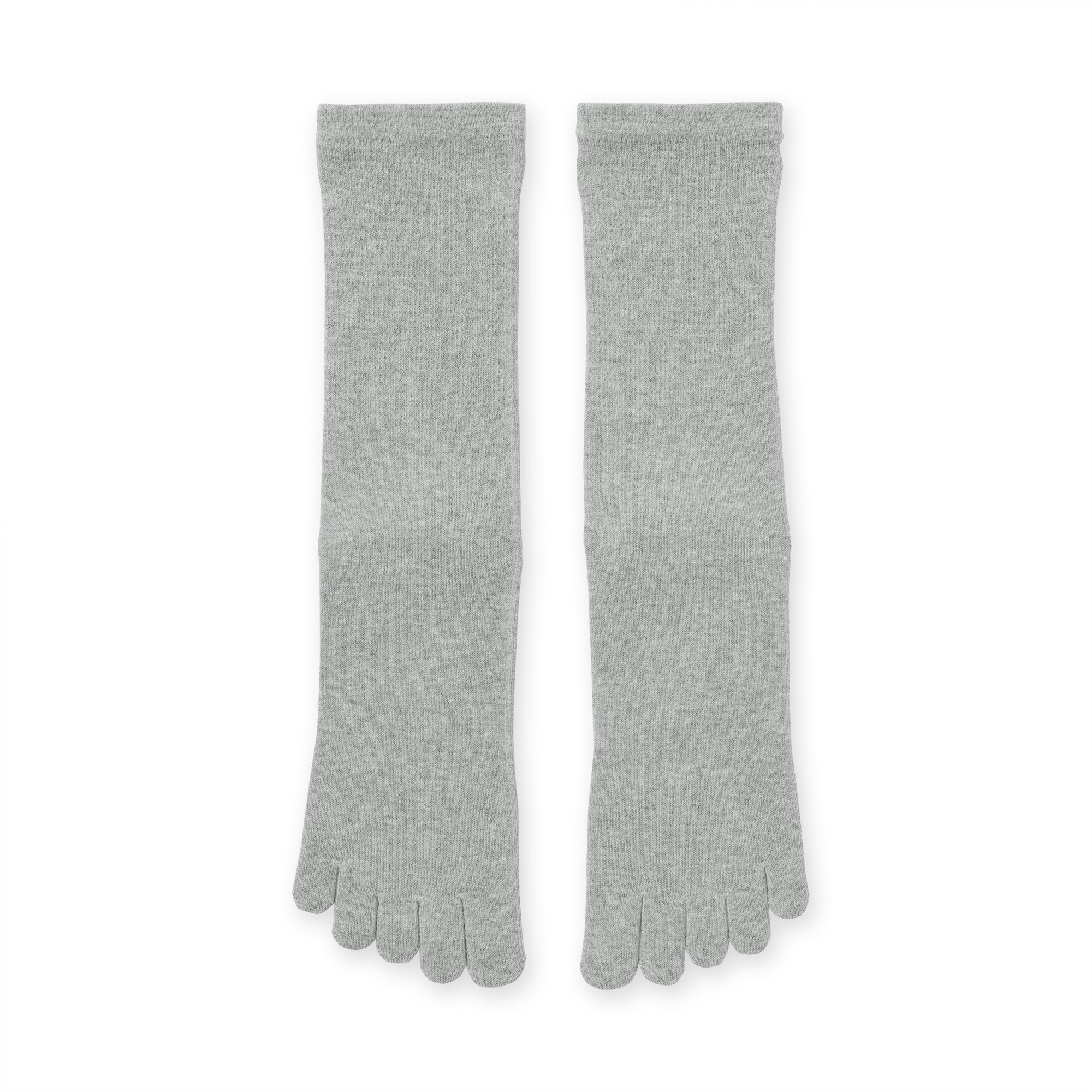 紳士　足なり直角　５本指靴下　※再生コットン