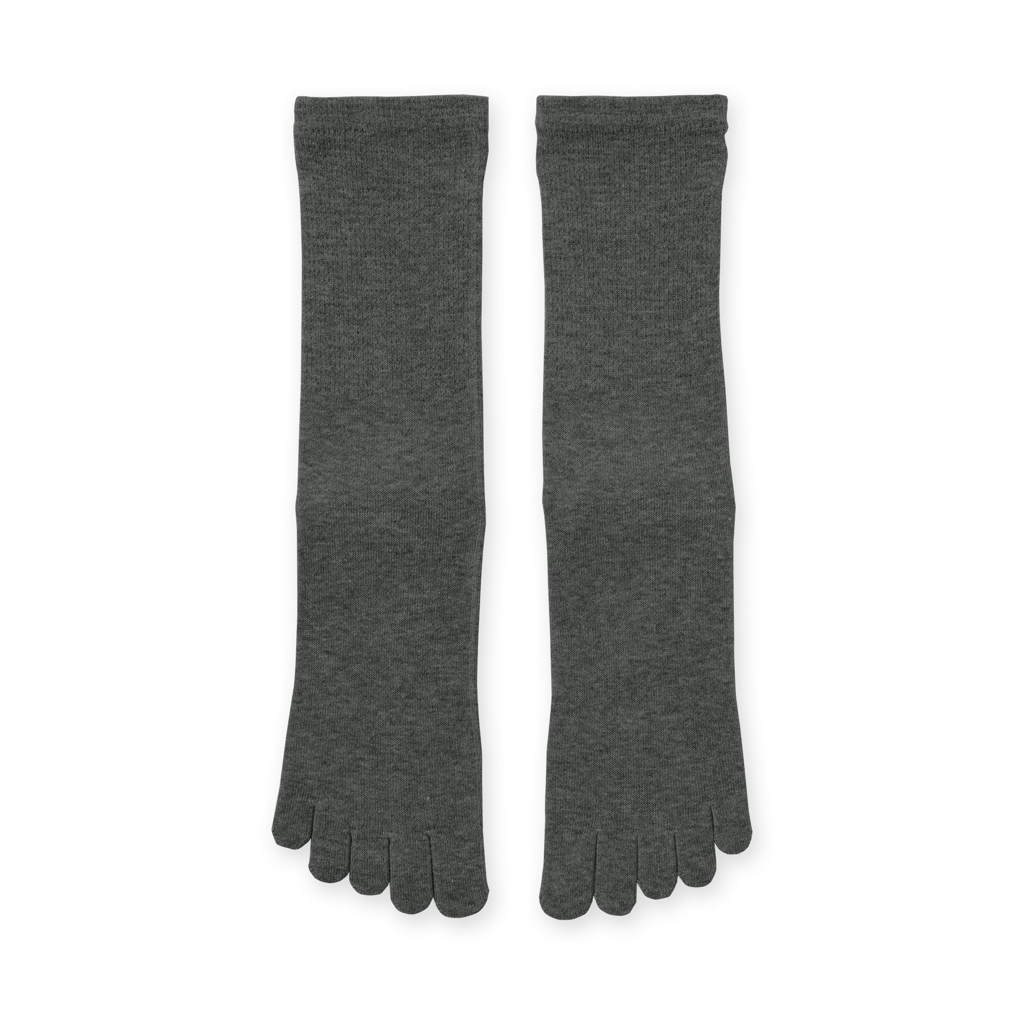 紳士　足なり直角　５本指靴下　※再生コットン