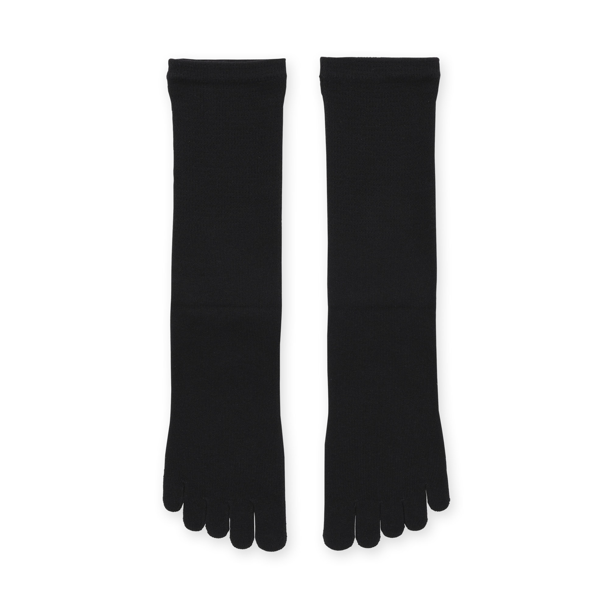 紳士　足なり直角　５本指靴下　※再生コットン