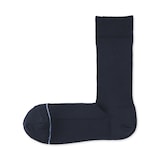 紳士　足なり直角　さらっと綿靴下