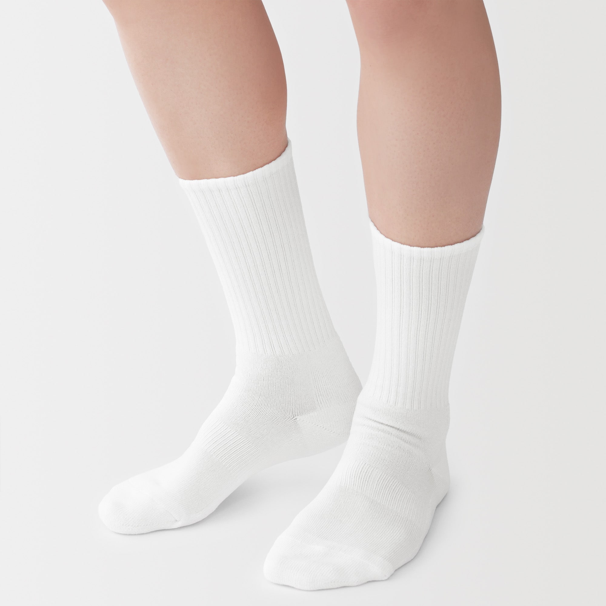 紳士　足なり直角　パイル編み　靴下