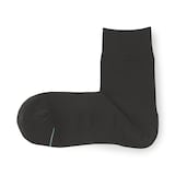 紳士　足なり直角　さらっと綿　ショート丈ビジネス靴下