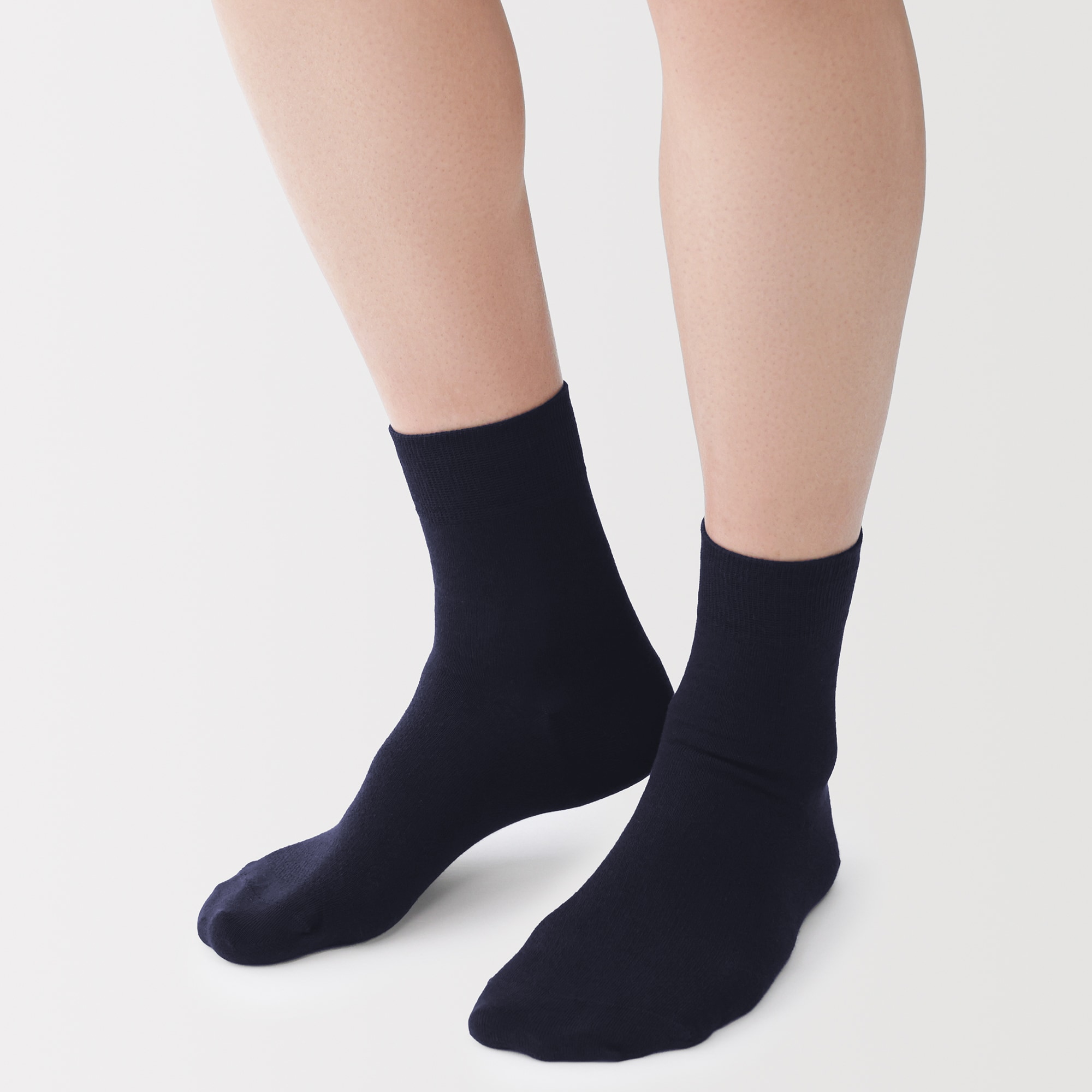 紳士　足なり直角　さらっと綿　ショート丈ビジネス靴下