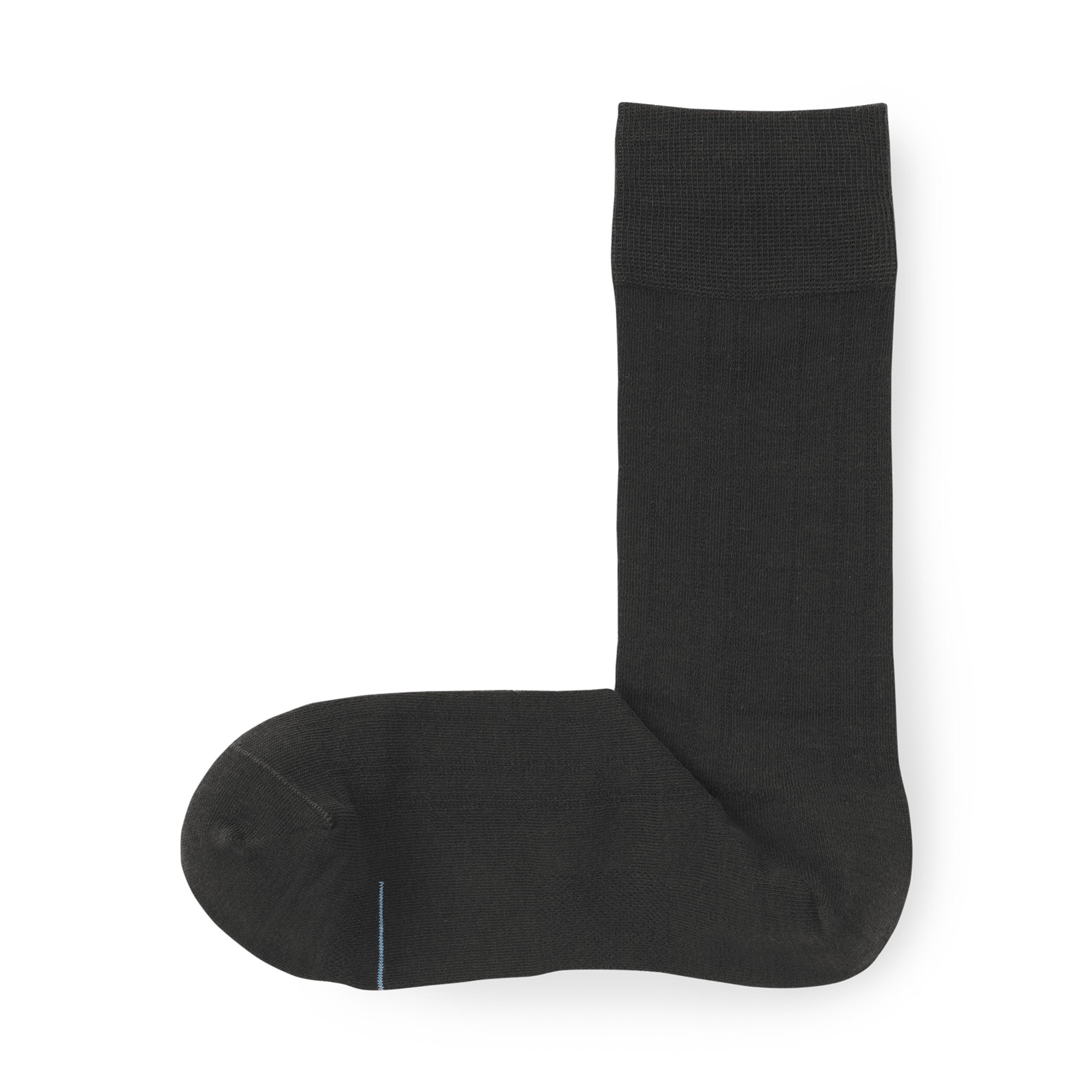 紳士　足なり直角　さらっと綿　ビジネス靴下