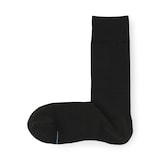 紳士　足なり直角　さらっと綿　ビジネス靴下