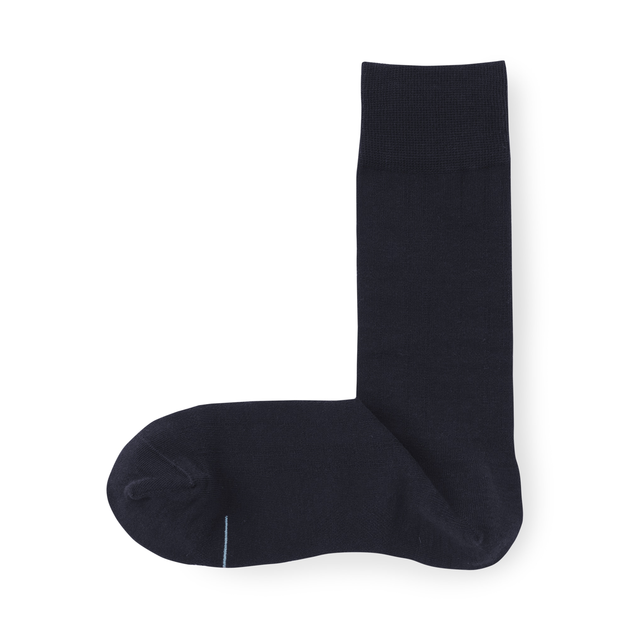 紳士　足なり直角　さらっと綿　ビジネス靴下