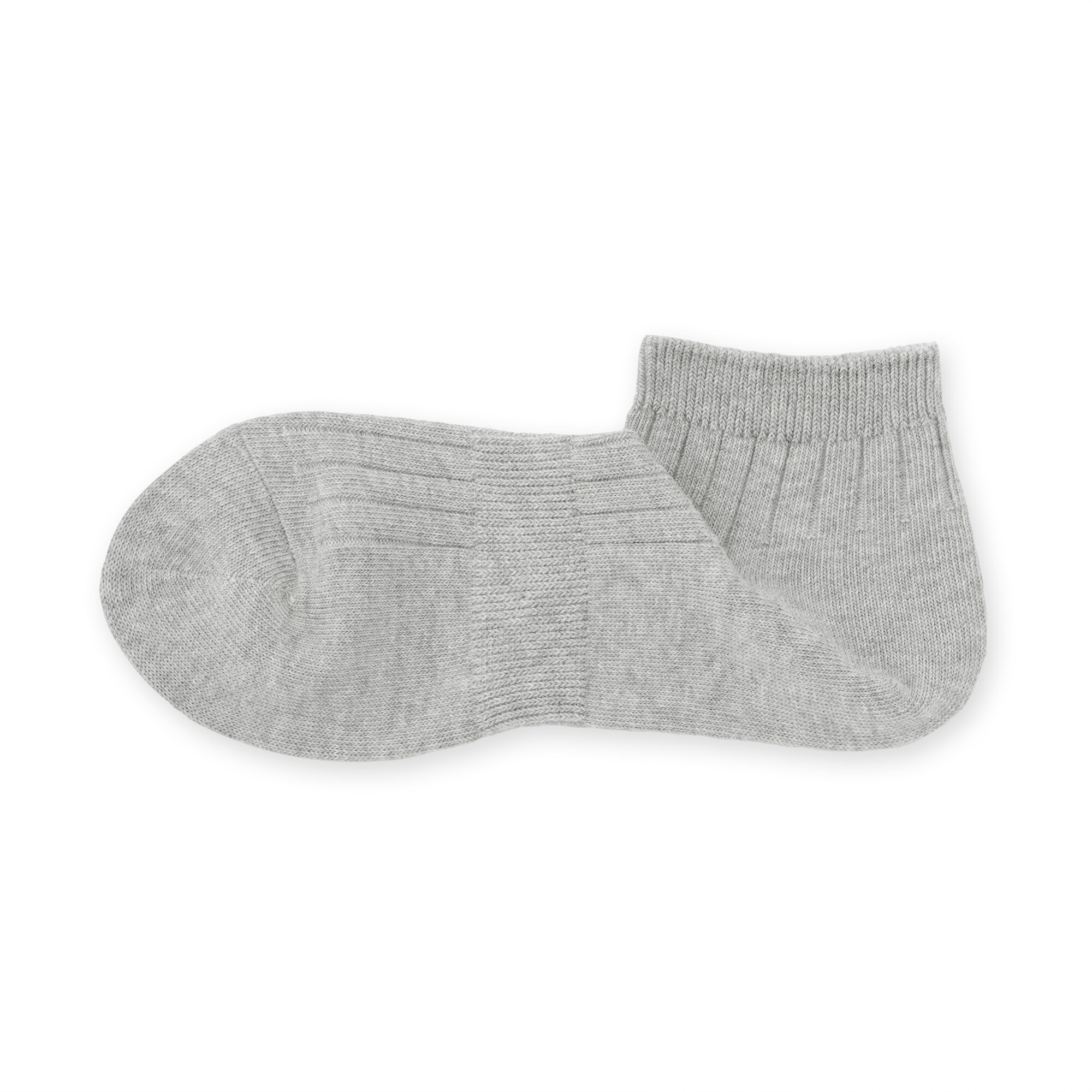 紳士　足なり直角　アンクル丈スニーカーイン