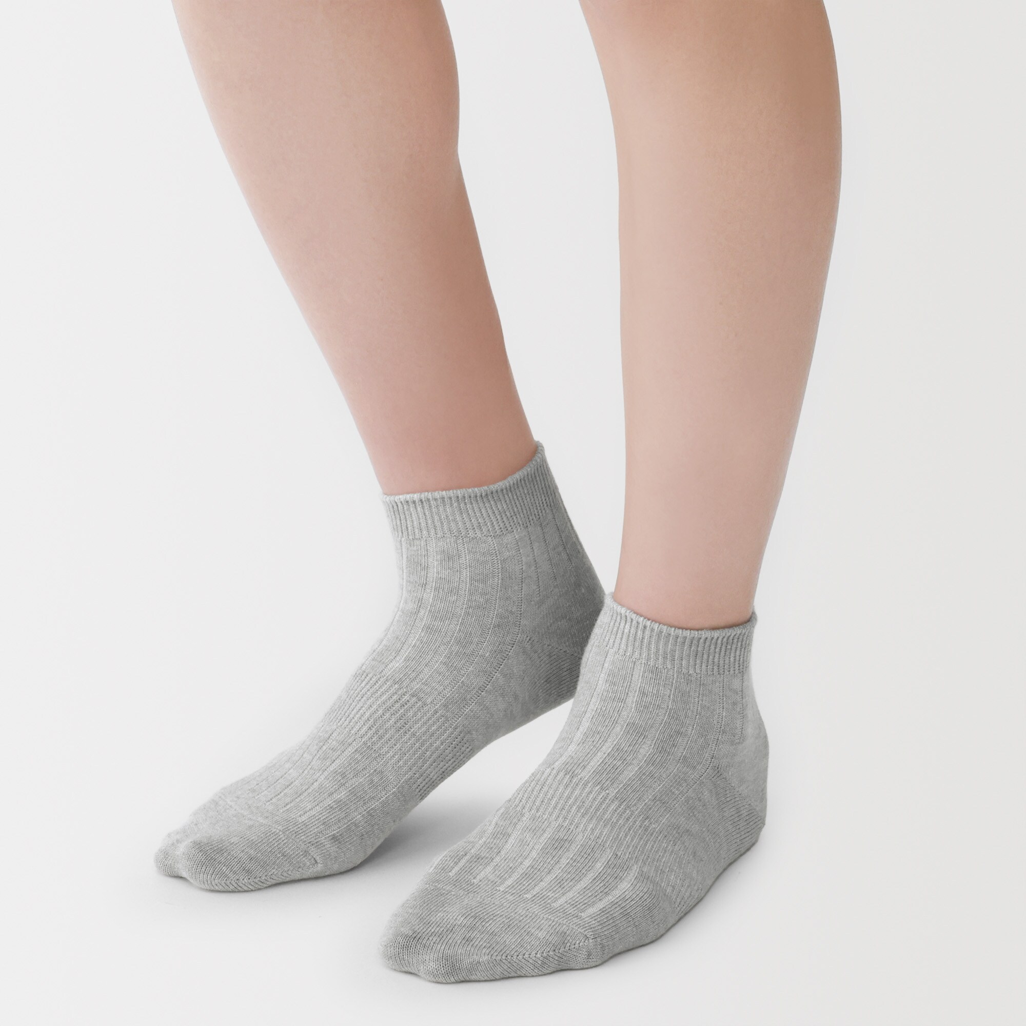 紳士　足なり直角　アンクル丈スニーカーイン