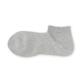 紳士　足なり直角　アンクル丈スニーカーイン