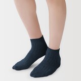 紳士　足なり直角　アンクル丈スニーカーイン