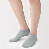 紳士　足なり直角　総メッシュ　さらっと綿　スニーカーイン