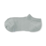 紳士　足なり直角　総メッシュ　さらっと綿　スニーカーイン