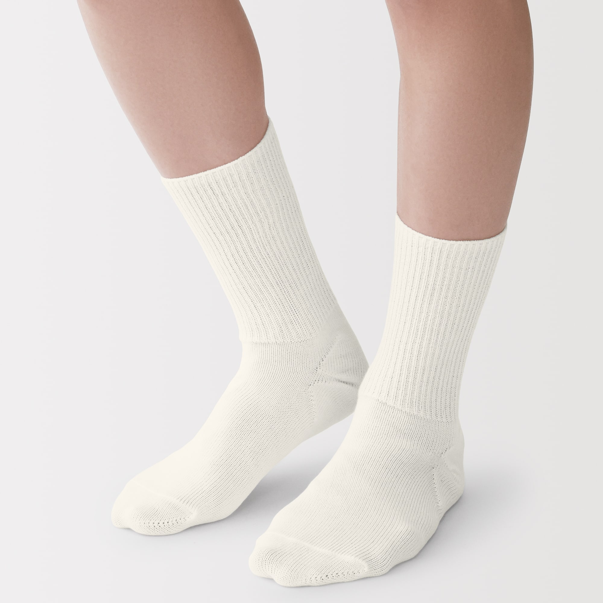紳士　足なり直角　締め付け感の少ない　ほぼ綿で編んだ　細リブ靴下