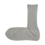 紳士　足なり直角　締め付け感の少ない　ほぼ綿で編んだ　細リブ靴下