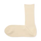 紳士　足なり直角　締め付け感の少ない　ほぼ綿で編んだ　太リブ靴下
