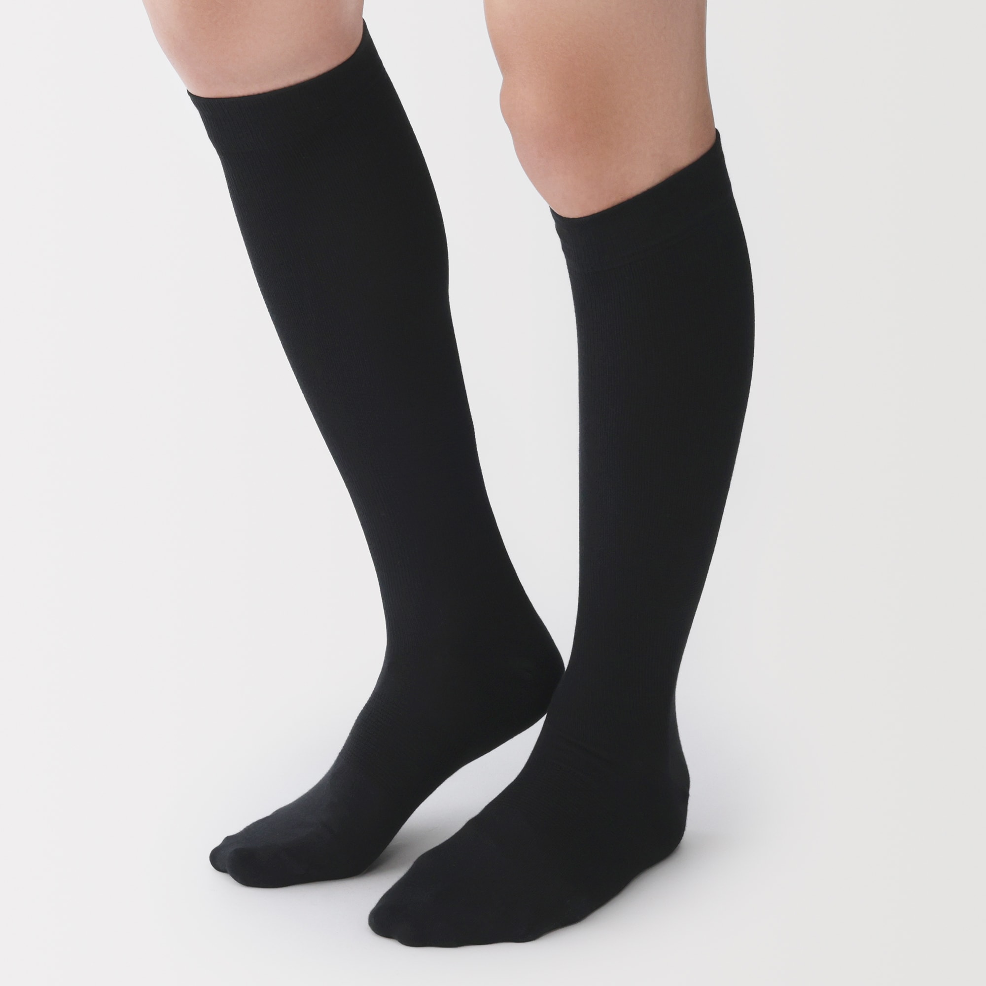 紳士　足なり直角　むくみを防ぐ　着圧ハイソックス（Ｌ）　※一般医療機器