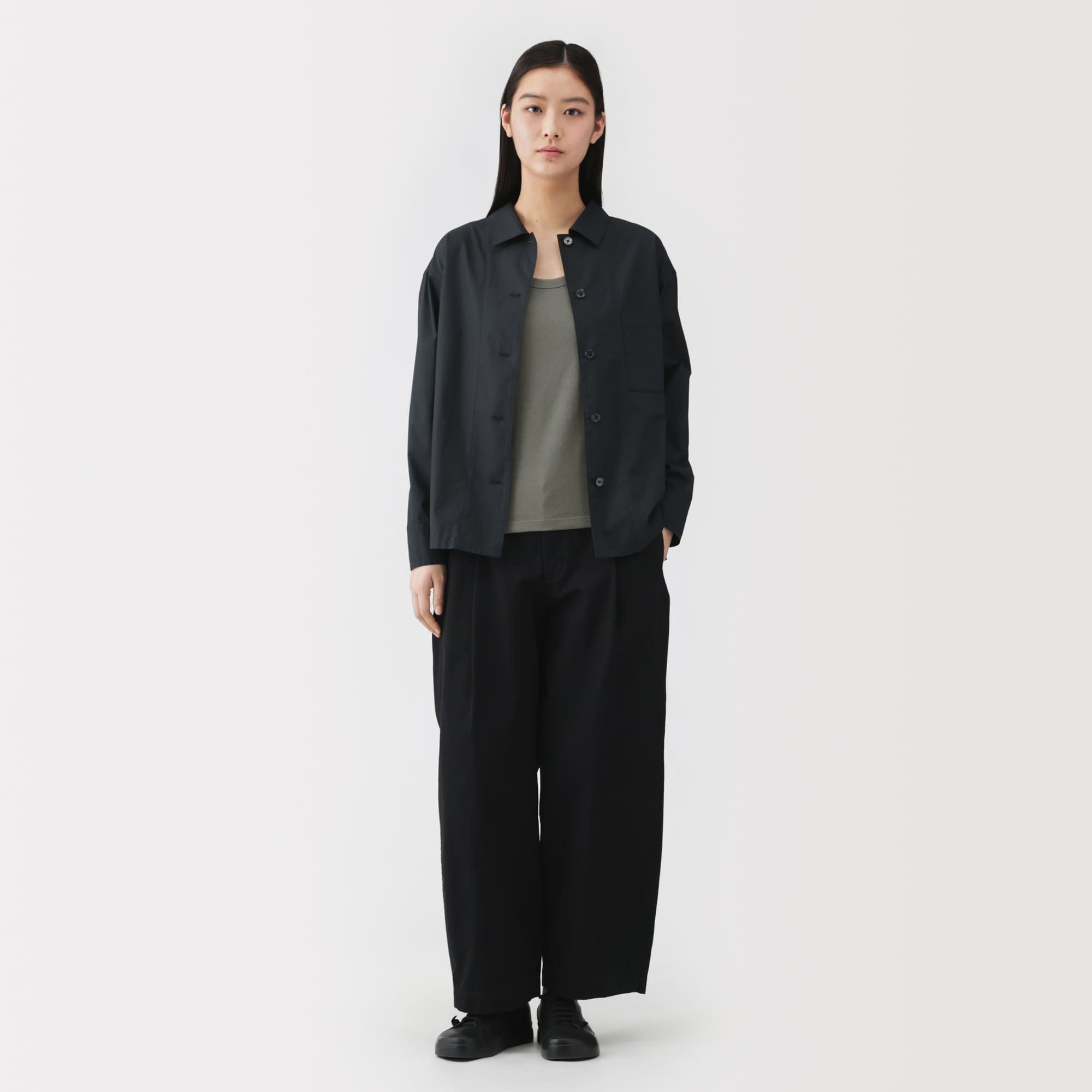 婦人 リネン混タンクトップ | 無印良品