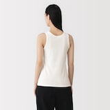 婦人　リネン混タンクトップ