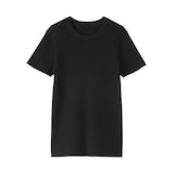 婦人　強撚コットンニット半袖Ｔシャツ