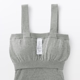 婦人　なめらかサマーニットブラタンクトップ