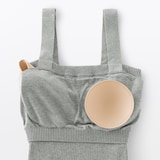 婦人　なめらかサマーニットブラタンクトップ