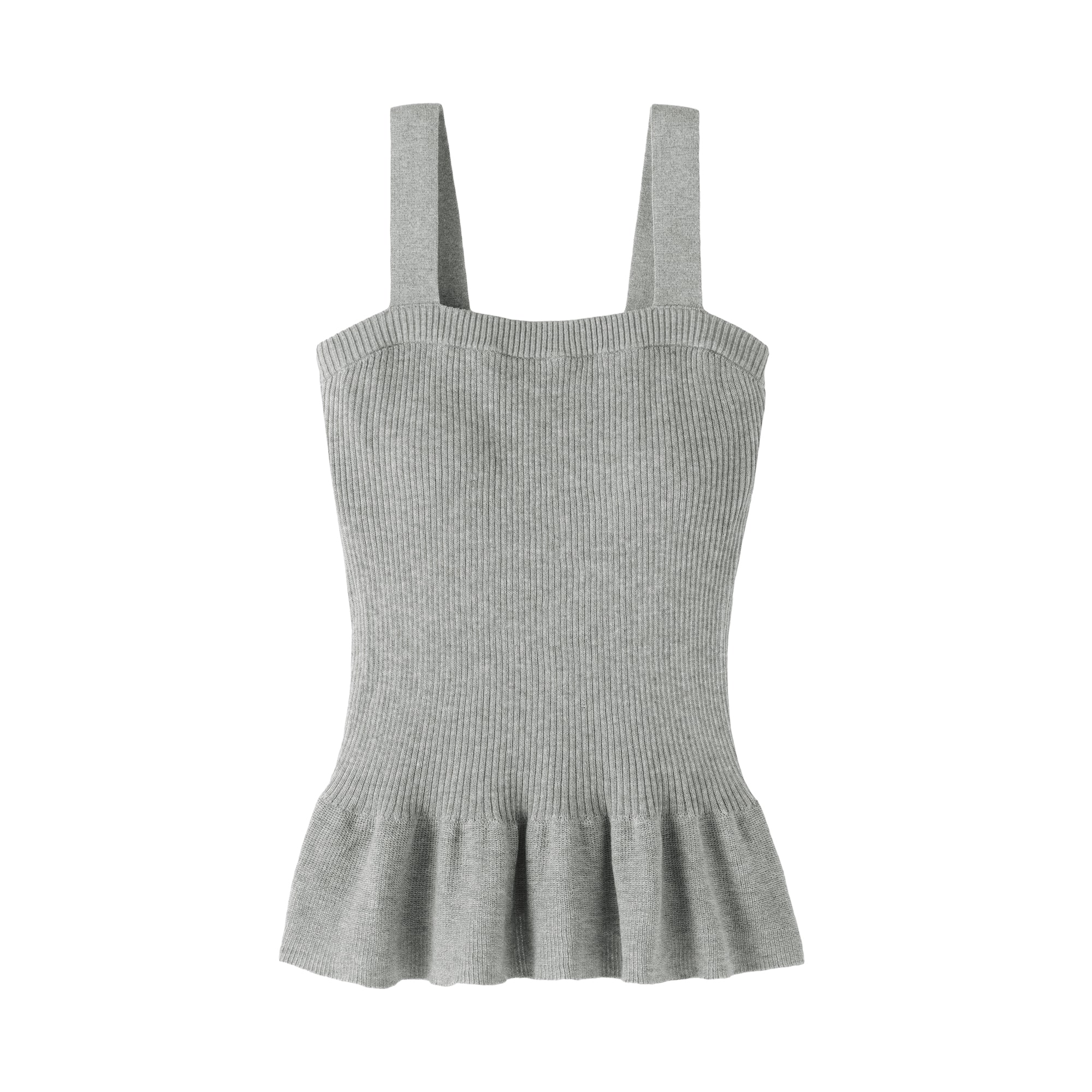 婦人　なめらかサマーニットブラタンクトップ