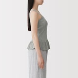 婦人　なめらかサマーニットブラタンクトップ