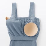 婦人　なめらかサマーニットブラタンクトップ