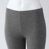 婦人　ストレッチ天竺編み　レギンス（十分丈）