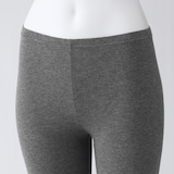 婦人　ストレッチ天竺編み　レギンス（十分丈）