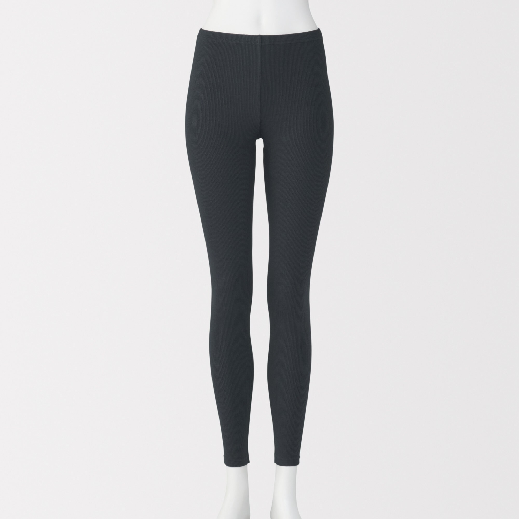 婦人　ストレッチリブ編み　レギンス（十分丈）