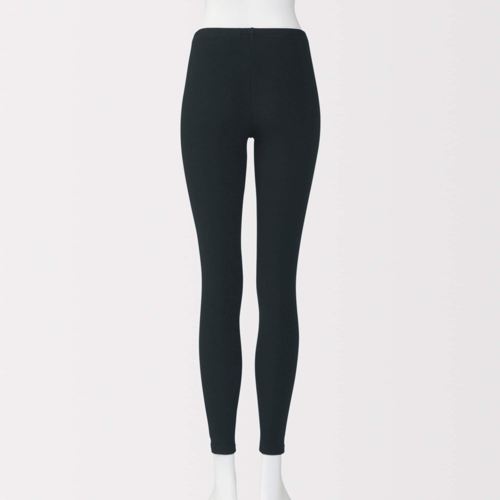 婦人　ストレッチリブ編み　レギンス（十分丈）