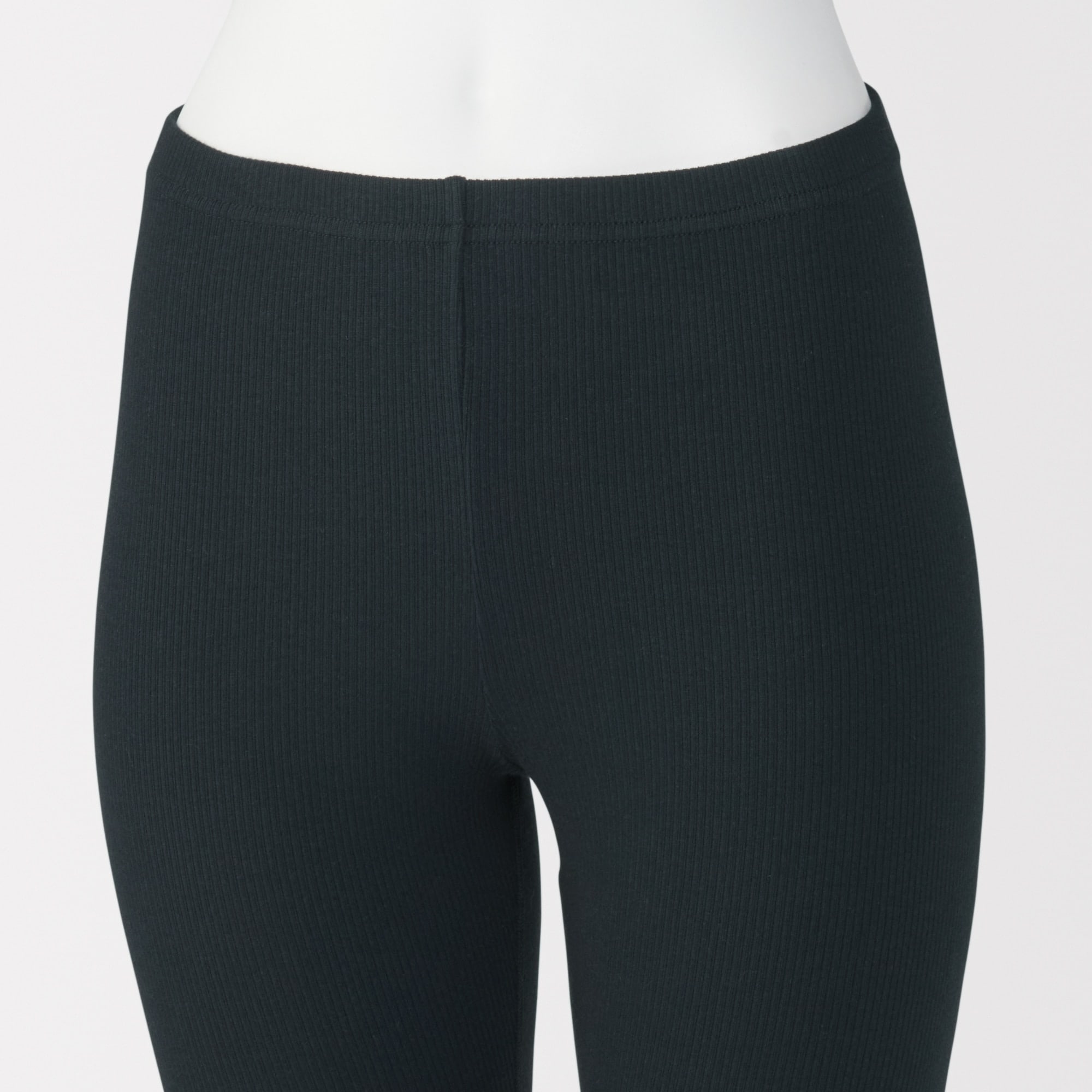 婦人　ストレッチリブ編み　レギンス（十分丈）