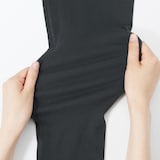 婦人　ストレッチリブ編み　レギンス（十分丈）