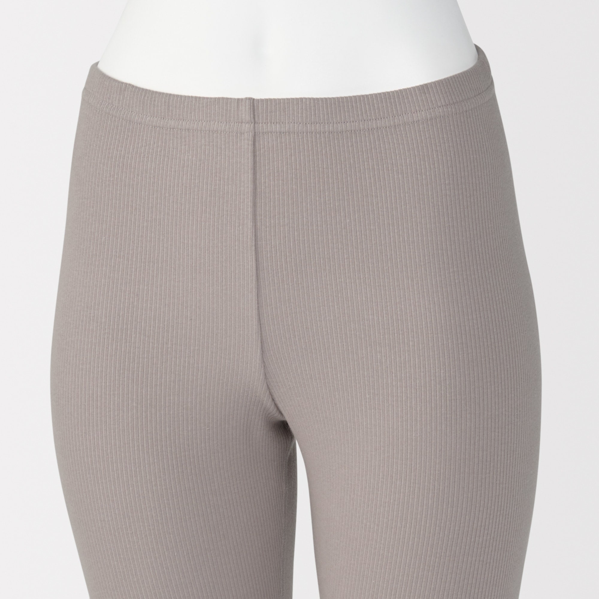 婦人　ストレッチリブ編み　レギンス（十分丈）