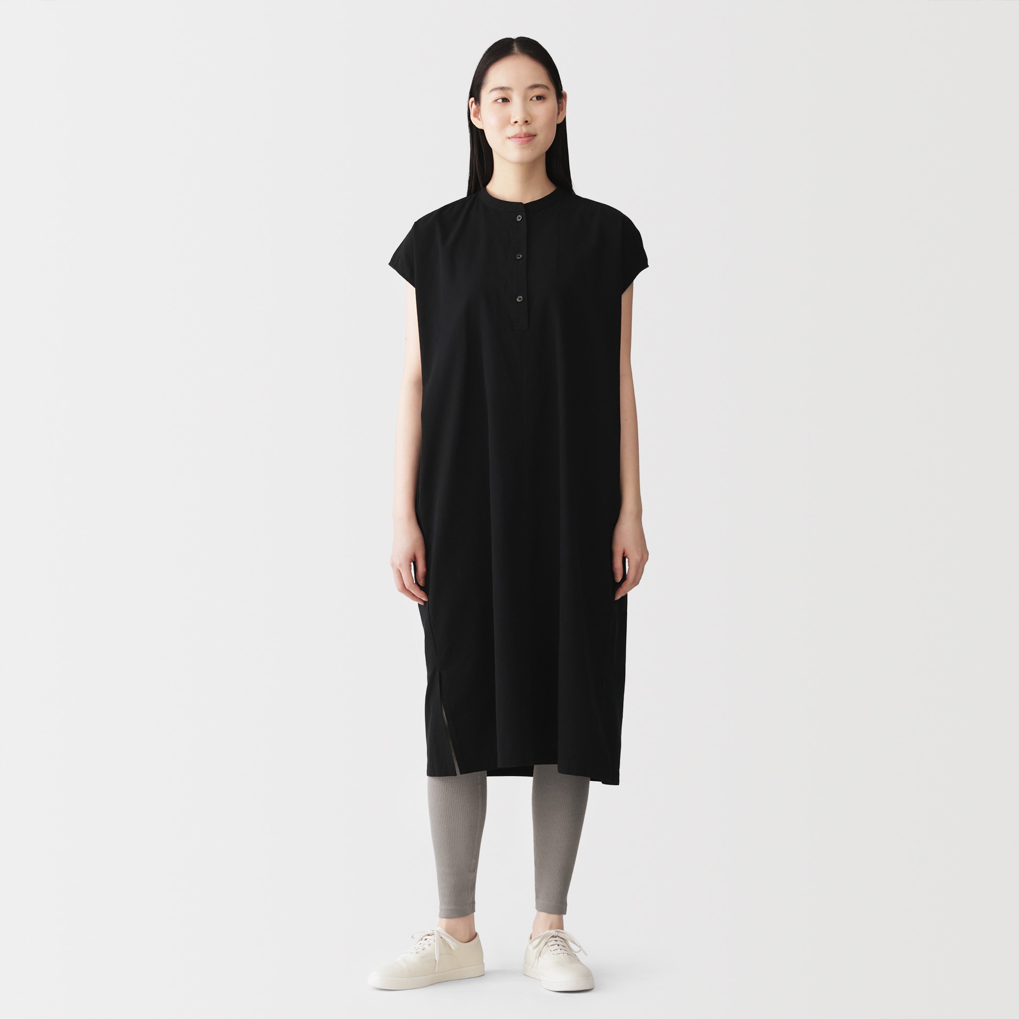婦人 ストレッチリブ編み レギンス（十分丈） | 無印良品