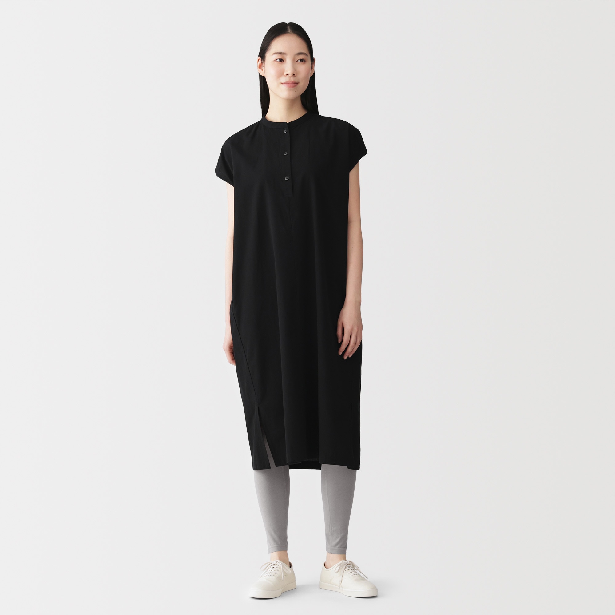 婦人 さらっと綿UVカットレギンス（十分丈） | 無印良品