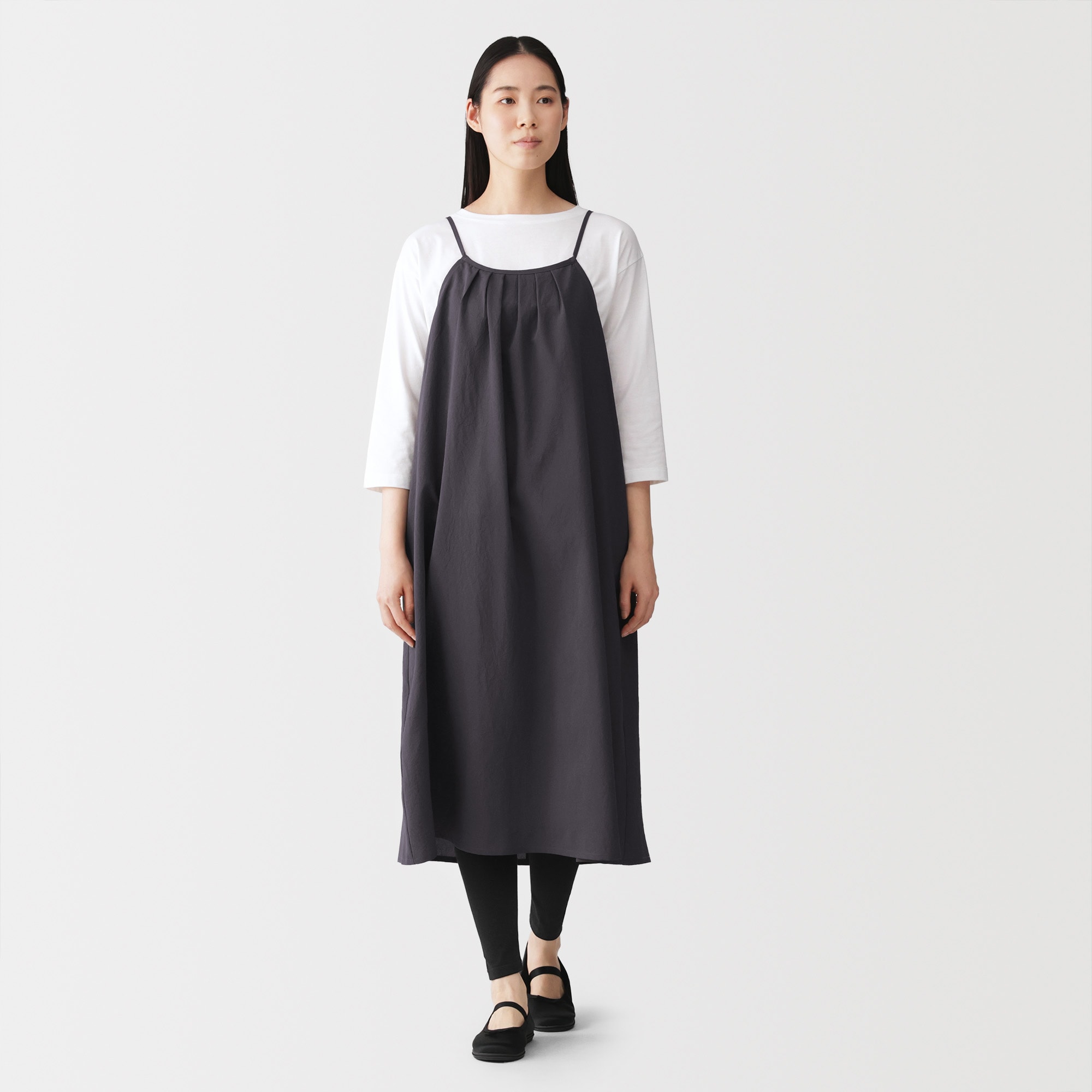 婦人　さらっと綿ＵＶカットレギンス（十分丈）